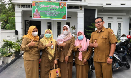 KUNJUNGAN PADA SAAT UPK PAKET C DI PKBM HANG TUAH TAHUN PELAJARAN 2021/2022 1